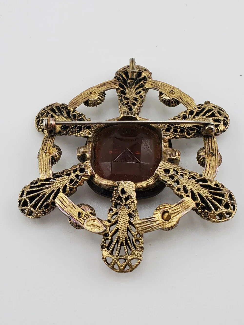 Capri Starflower Pendant Brooch